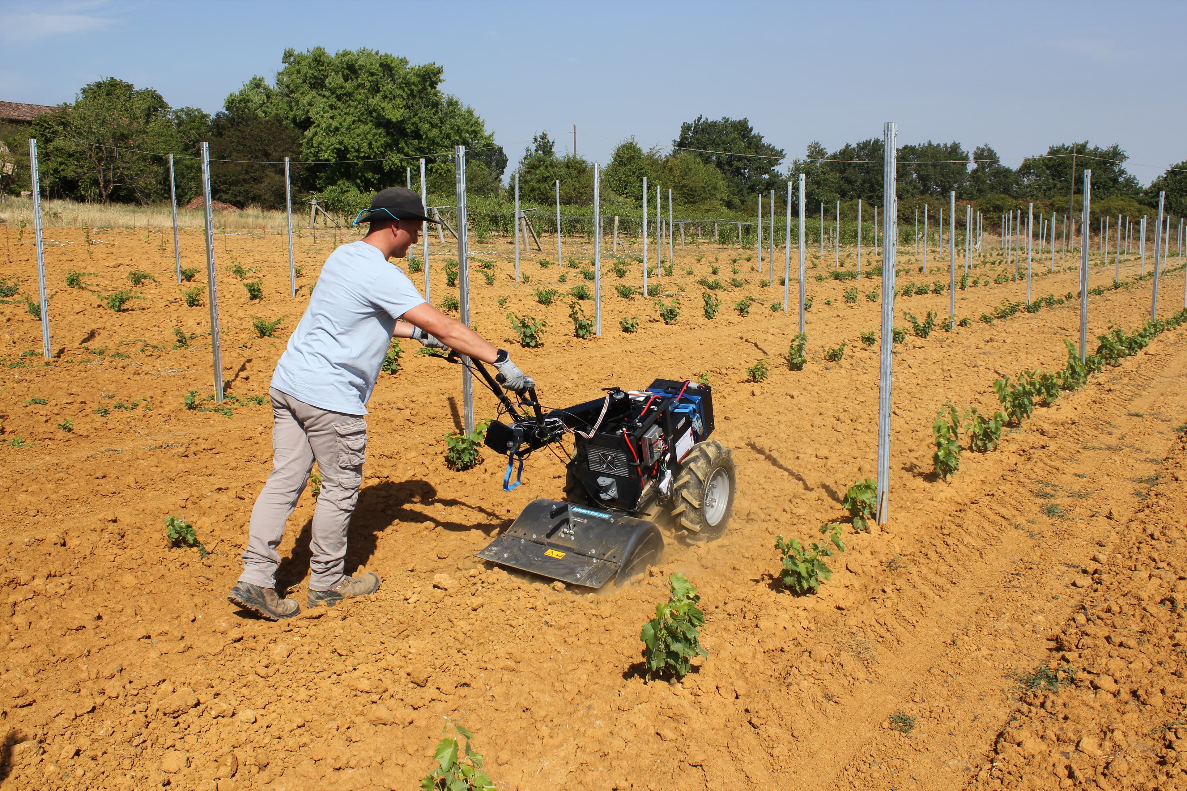 Test di fresatura, sede AGRION Carpeneto, IT